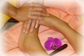 thajská masáž nohou